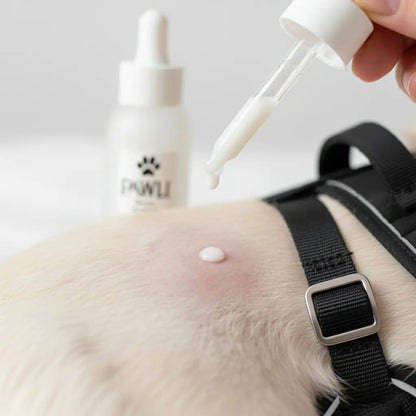 application Sérum apaisant chien Pawli - zones sensibles - 50 ml